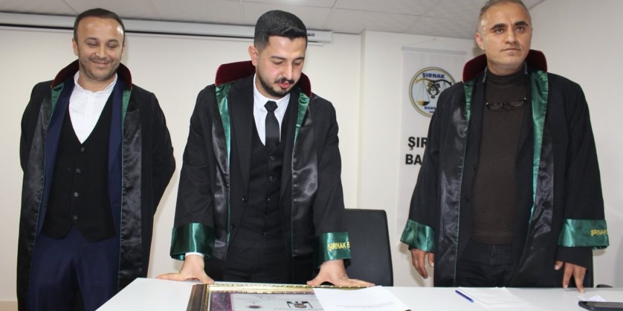 Şırnak Barosunda Mazbata Töreni
