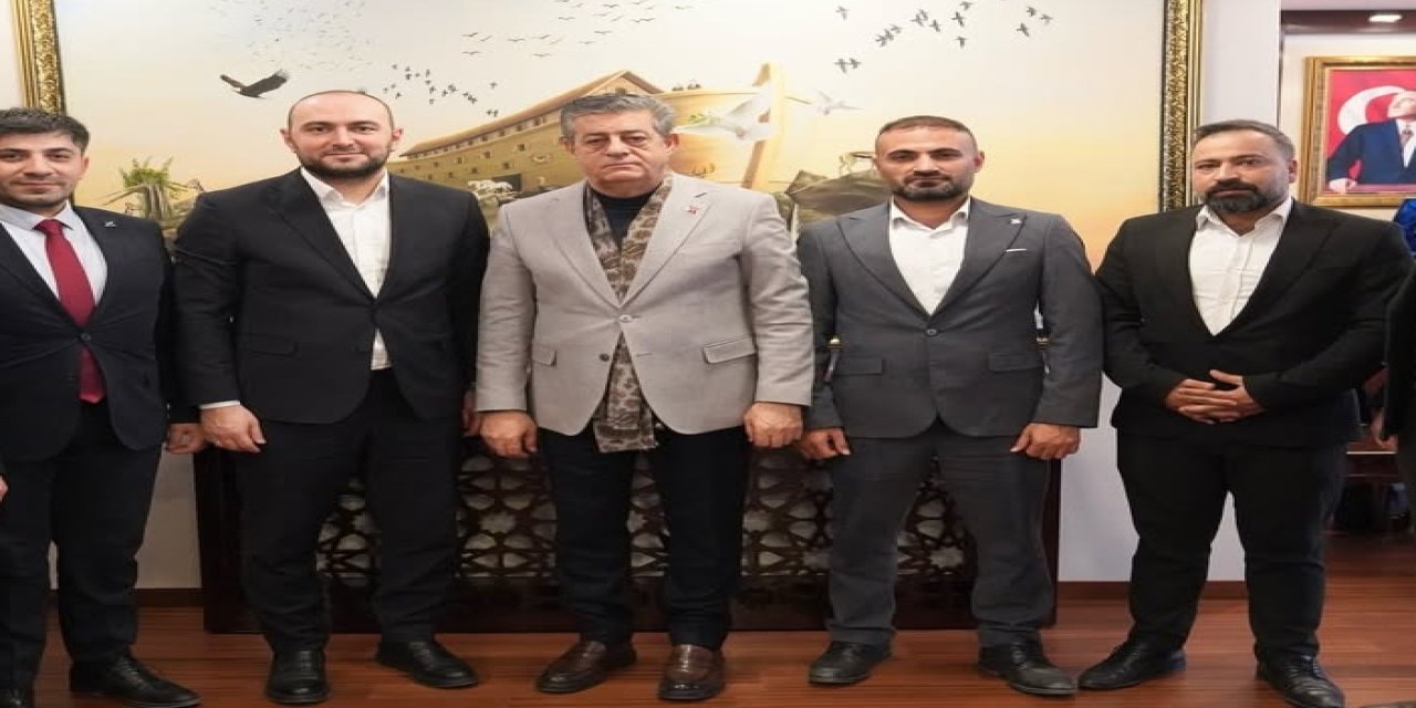 TÜGVA Heyetinden Belediye Başkanı Mehmet Yarka’ya Ziyaret