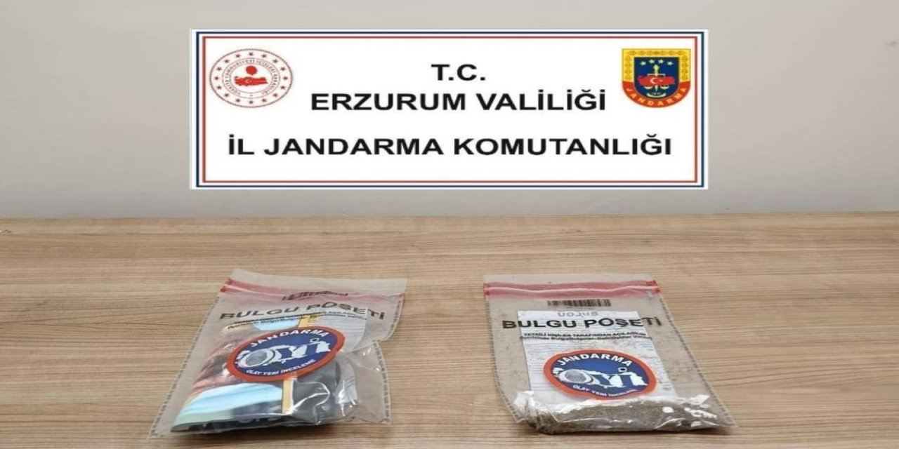 Erzurum'da narkotik operasyona 6 tutuklama