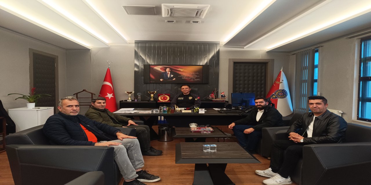 Şırnak Çalışan Gazeteciler Cemiyeti’nden Emniyet Müdürüne Hayırlı Olsun Ziyareti