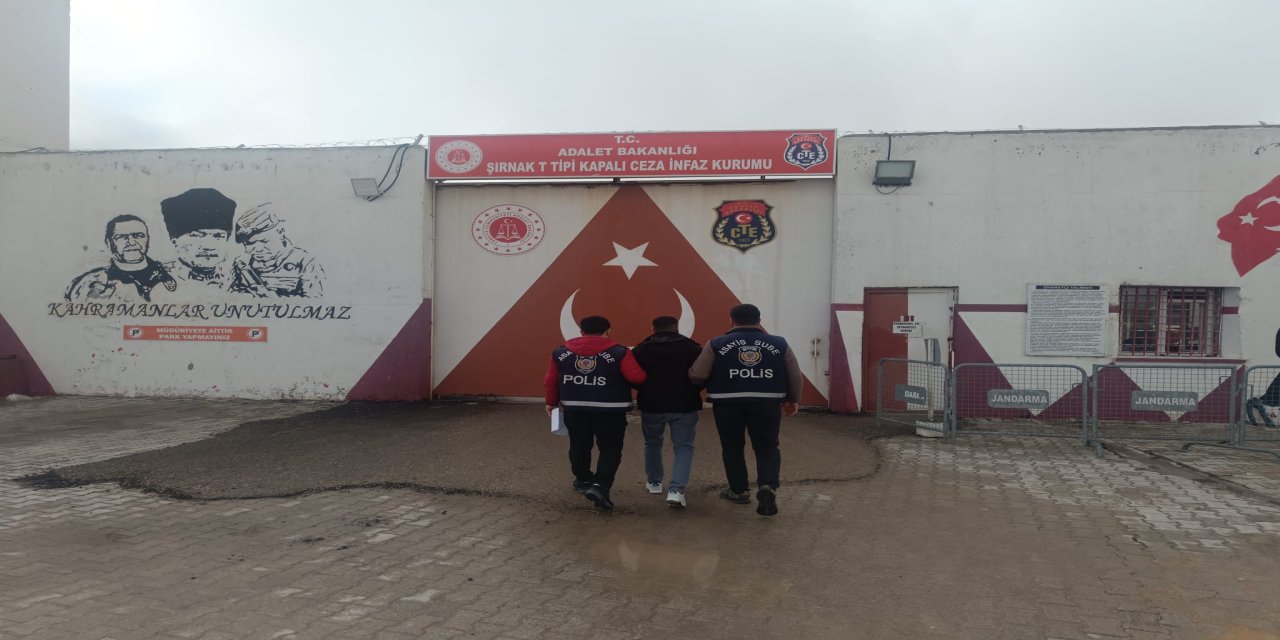 15 Yıl Kesinleşmiş Cezası Vardı: Uyuşturucu Taciri Cizre’de Yakalandı