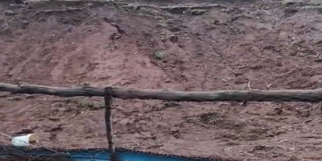 Yağışlar Sonrası Şırnak’ta Toprak Kayması Korkuttu
