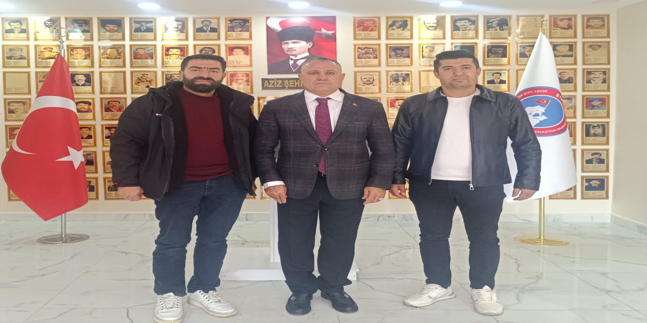 Şırnak Çalışan Gazeteciler Cemiyeti’nden Başkan Güngör’e Hayırlı Olsun Ziyareti