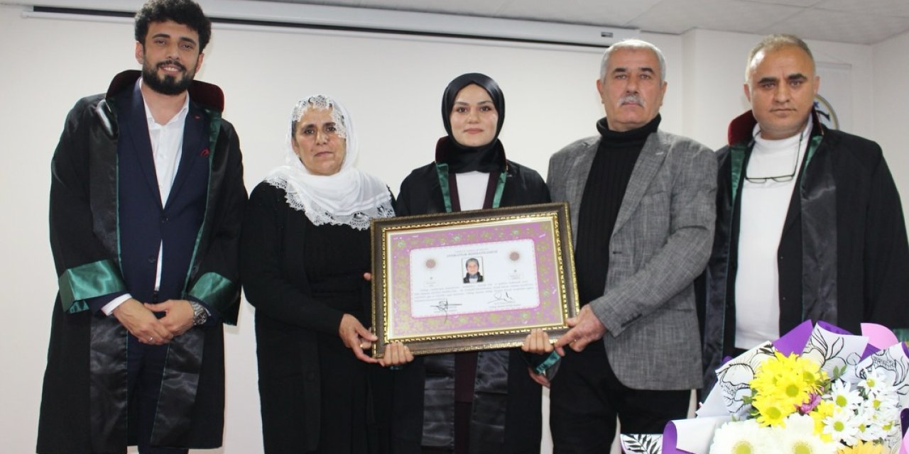 Şırnak Barosu’nda Mazbata töreni: Av. Saliha İsaoğlu mazbatasını aldı