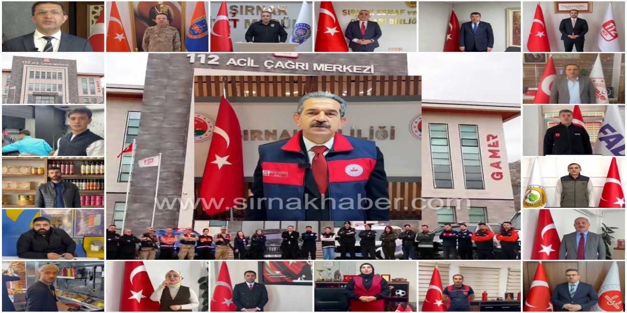 Şırnak Tek Yürek: Tüm Acil Durumlar İçin Tek Numara "112"