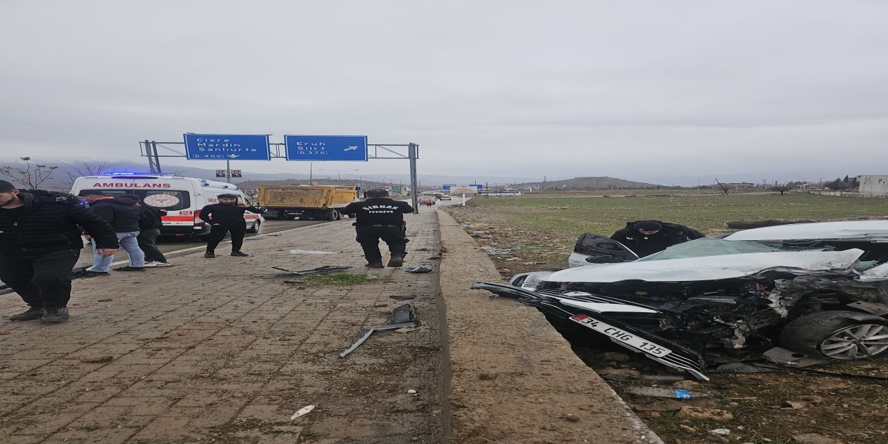 Şırnak’ta Trafik Kazası: 2 Yaralı