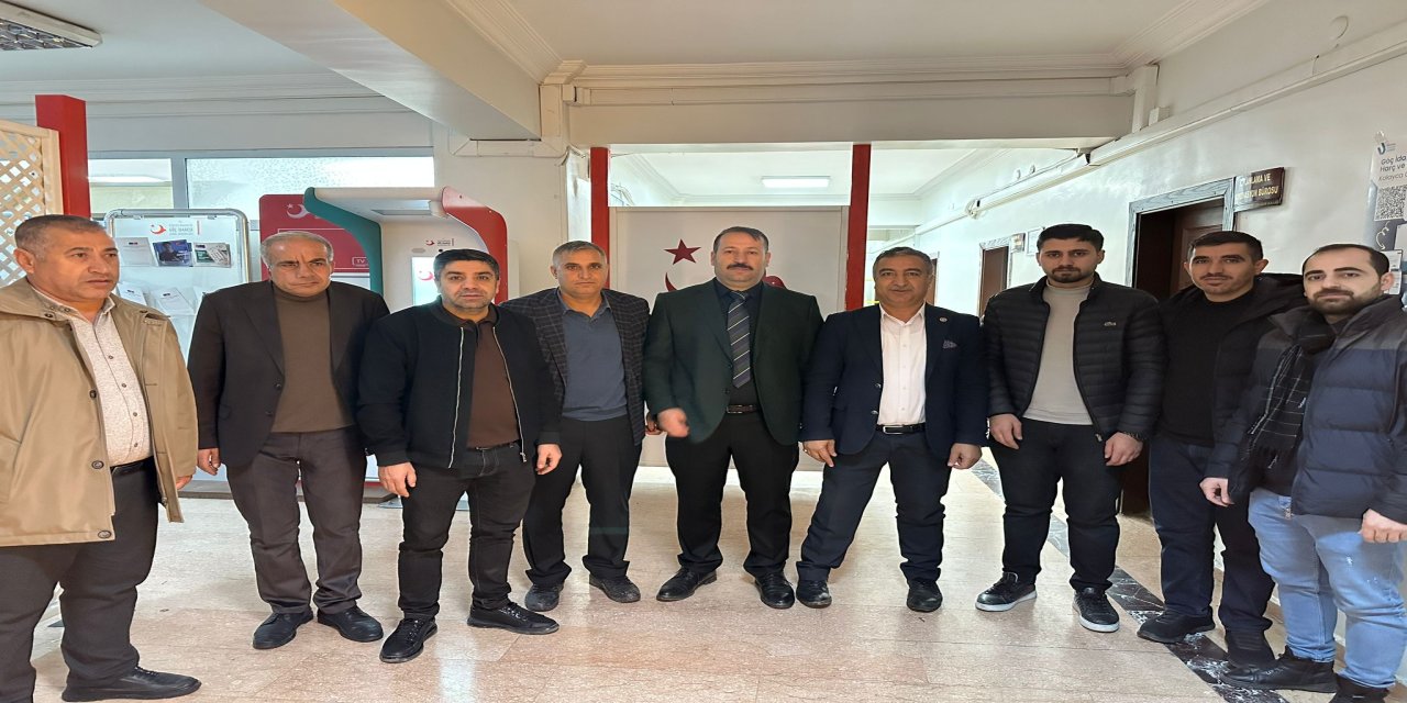 Sağlık-Sen Şırnak’tan Müdür Günel’e Hayırlı Olsun Ziyareti