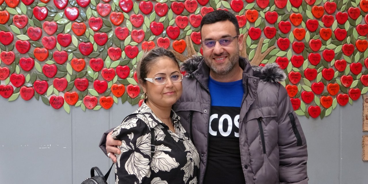 Sevgililer Günü'nde eşine hayat verdi