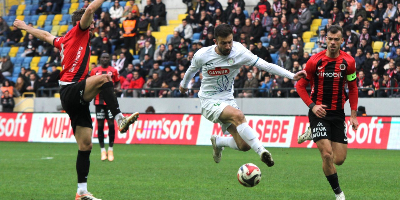 Gençlerbirliği: 2 - Çaykur Rizespor: 2
