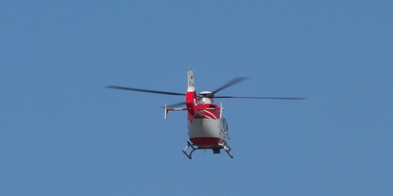 Acil Müdahale Gerekiyordu! Bölge Hastanesine Gökyüzünden Kritik Sevkiyat