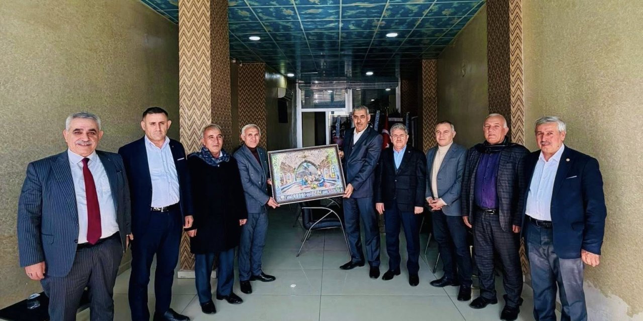 Cizre TSO Yönetiminden Oda Başkanlarına Tebrik ziyareti