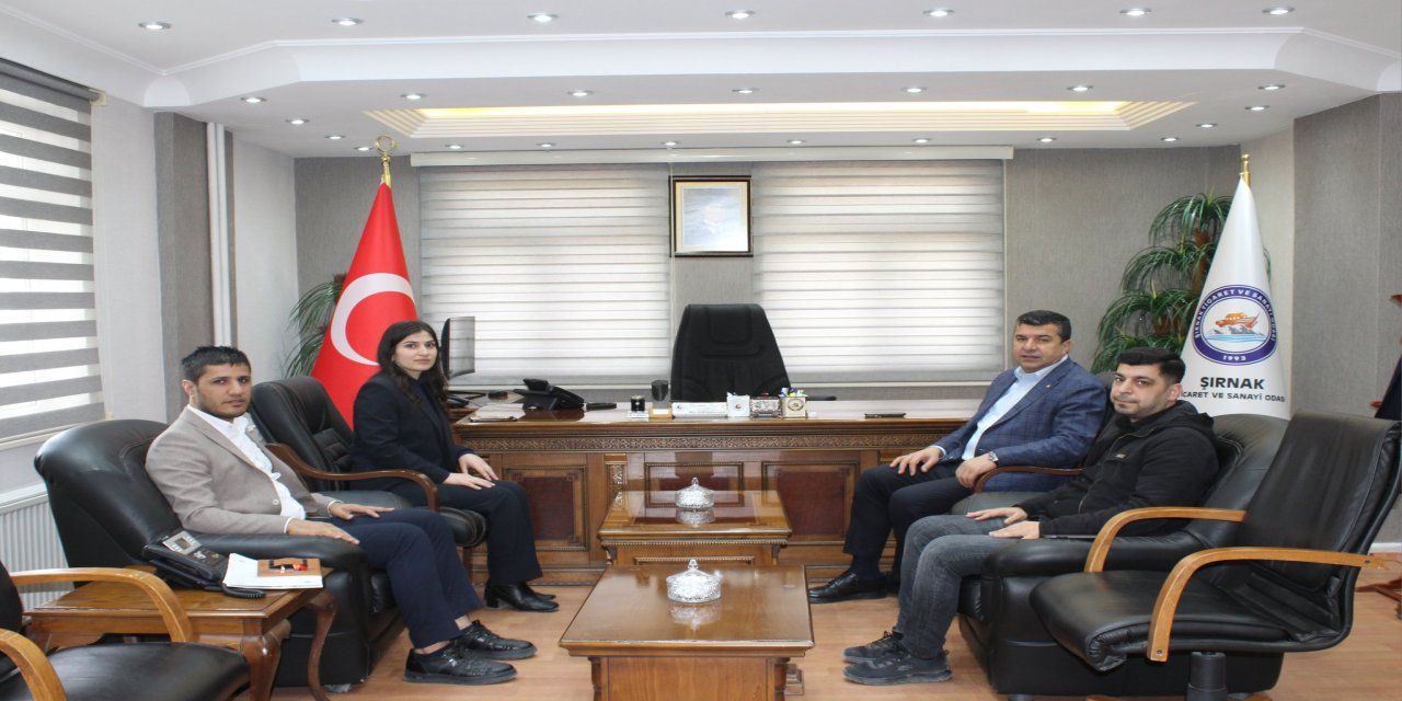 Silopi Belediye Başkanı Ormanlı’dan Şırnak TSO’ya Ziyaret