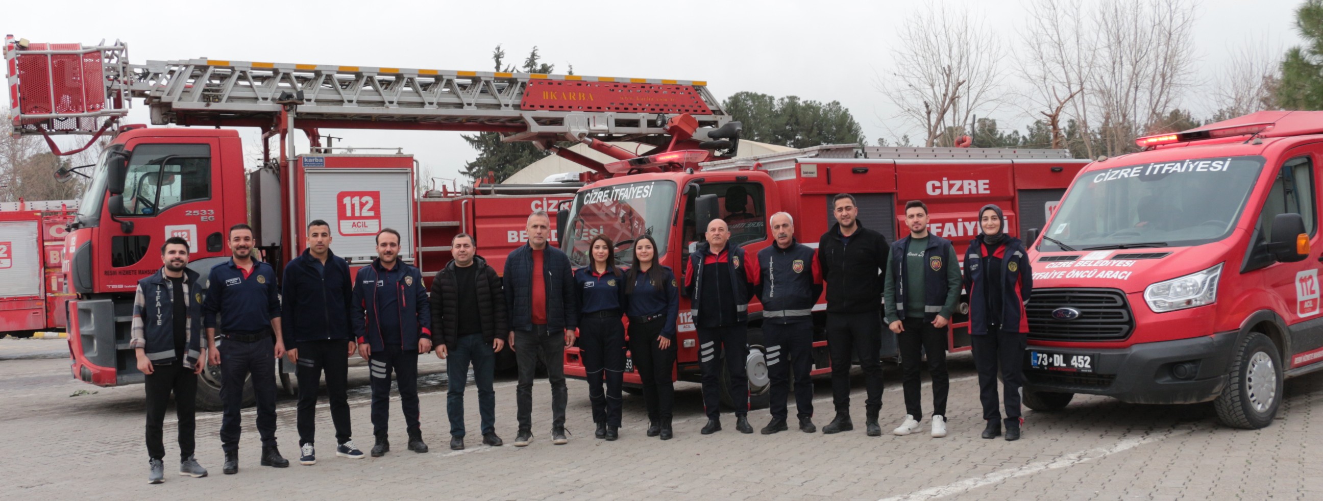 Cizre’de Gazetecilerden Ateş Savaşçılarına Anlamlı Ziyaret