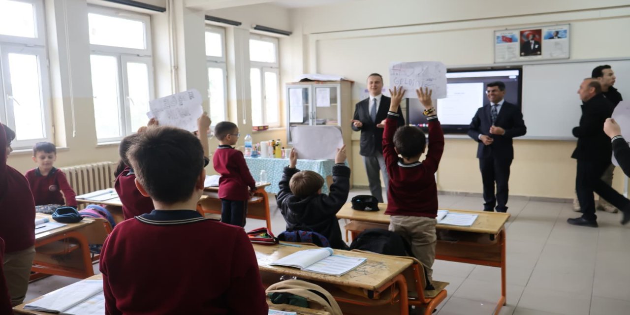 Kaymakam Adıgüzel’den Sürpriz Okul Ziyareti