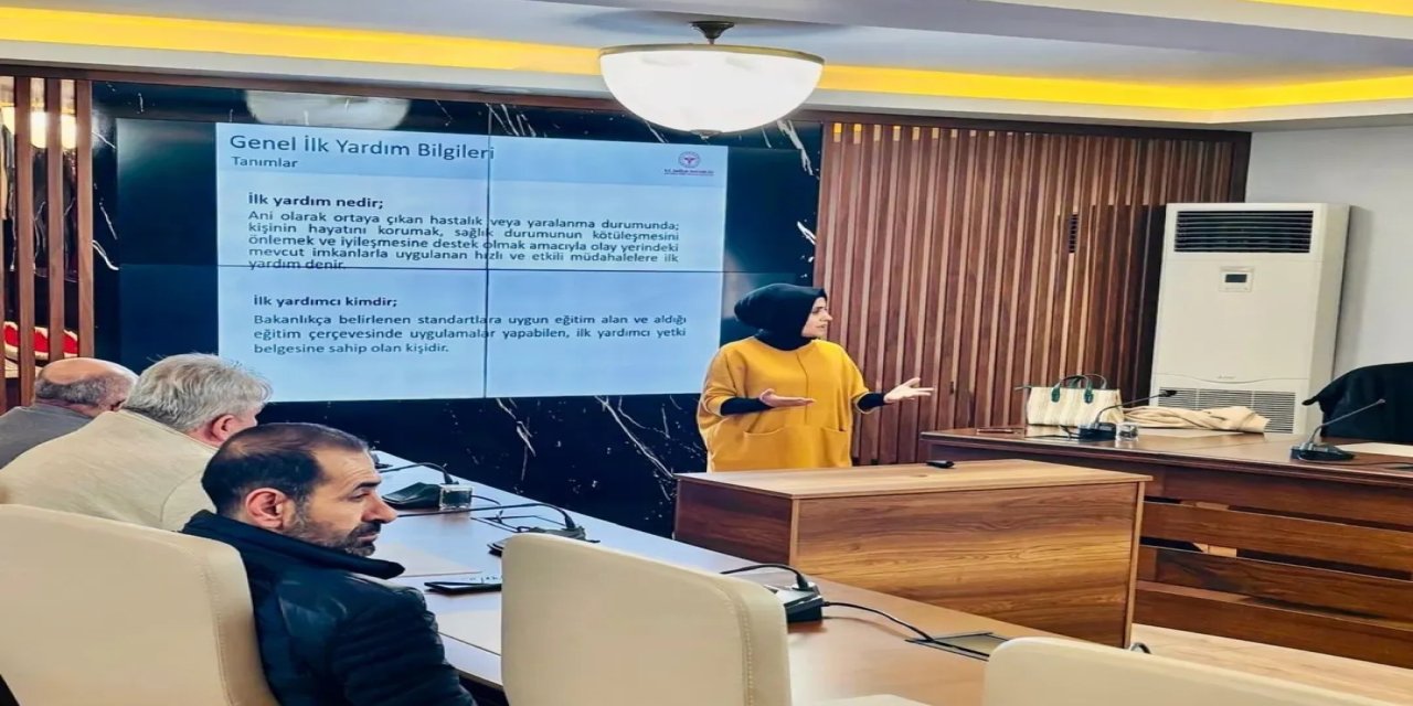 Şırnak’ta İlk Yardım Seferberliği: Sağlık İl Müdürlüğü’nden Hayat Kurtaran Eğitim