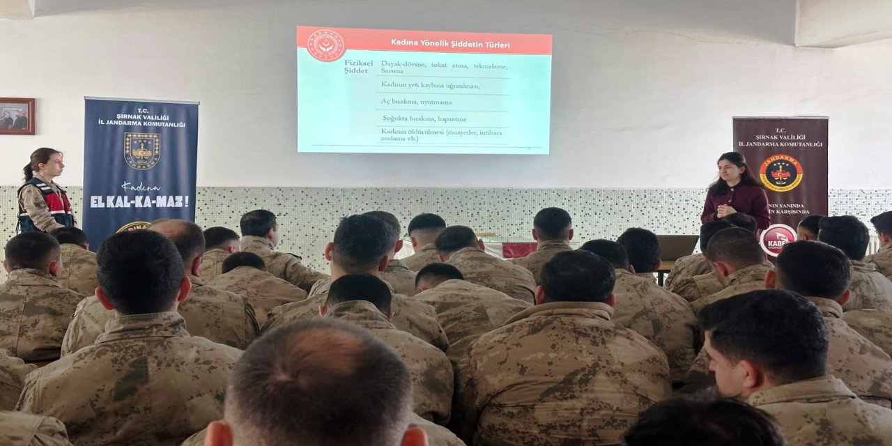 Şırnak Çakırsöğüt’te Kadına Yönelik Şiddetle Mücadele Semineri