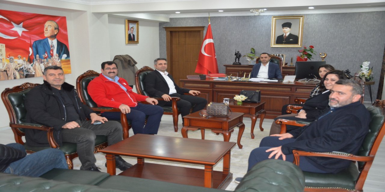 Kızılay Şırnak’tan Silopi Kaymakamı Partal’a Anlamlı Ziyaret