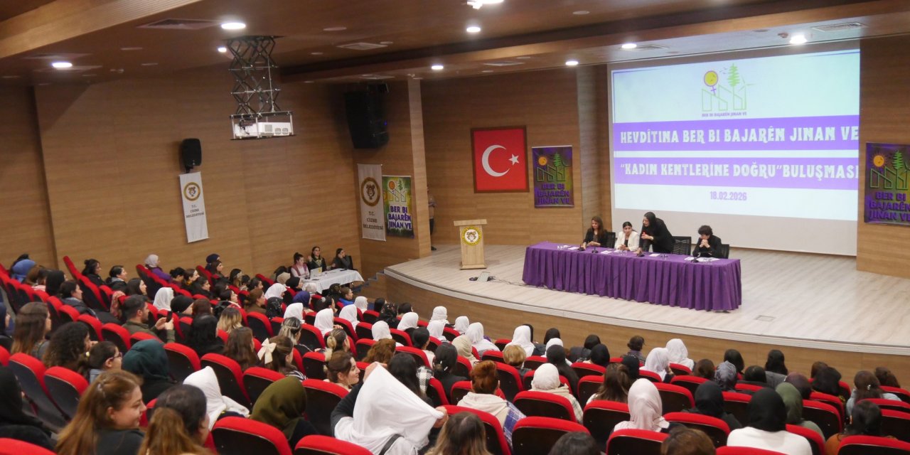 Cizre’de “Kadın Kentlerine Doğru” Buluşması Gerçekleştirildi