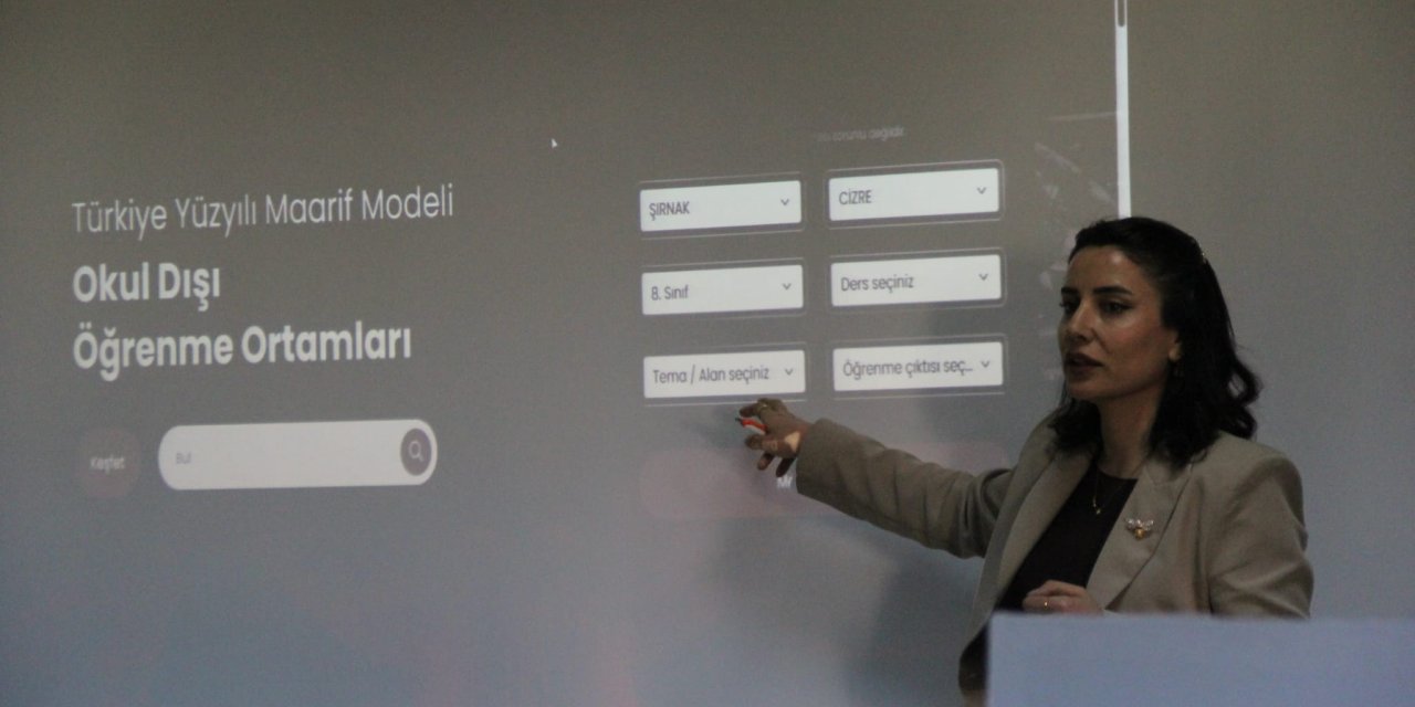 Cizre’de “Okul Dışı Öğrenme Platformu” Değerlendirme Toplantısı