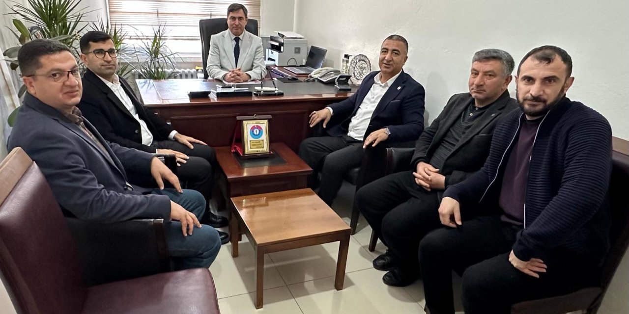 Sağlık-Sen’den İdil Özel İdare Müdürlüğü’ne Hizmet ve İş Birliği Ziyareti