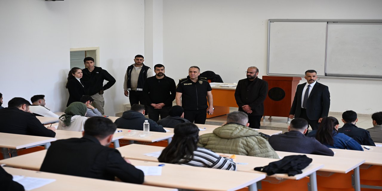 Şırnak’ta 299 Aday Özel Güvenlik Sınavında Ter Döktü