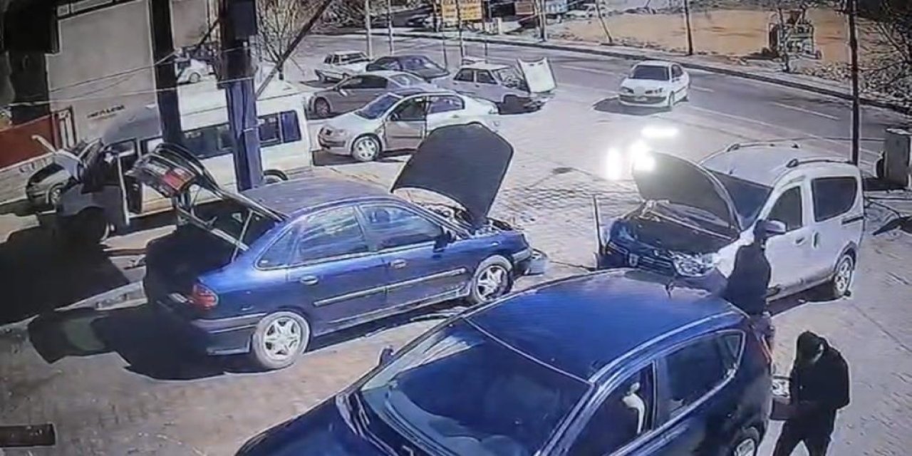 Mardin'de tuhaf olay: El frenini çekmeyi unuttu, araç anayola çıktı