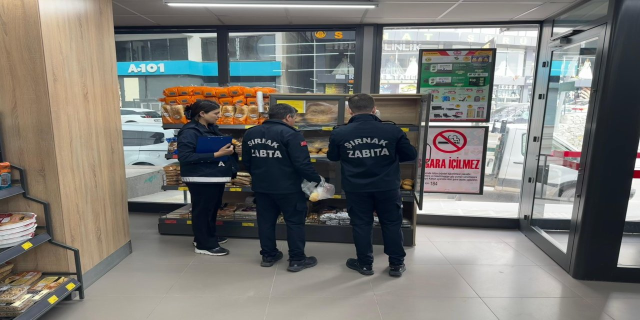 Gramajdan Hijyene Tam Not Arayışı! Şırnak Zabıtası Kent Merkezinde Markajda