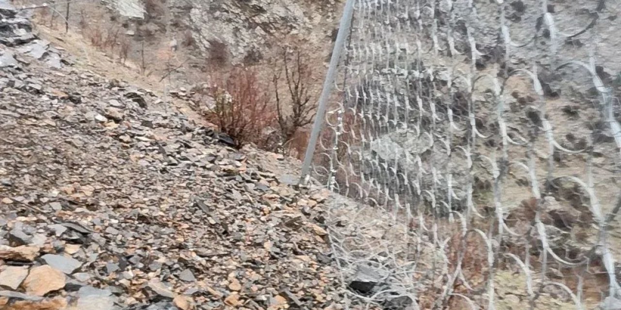 Uludere Ödül Mahallesi Kaya Islahı Önlem Projesi Başarıyla Devrede