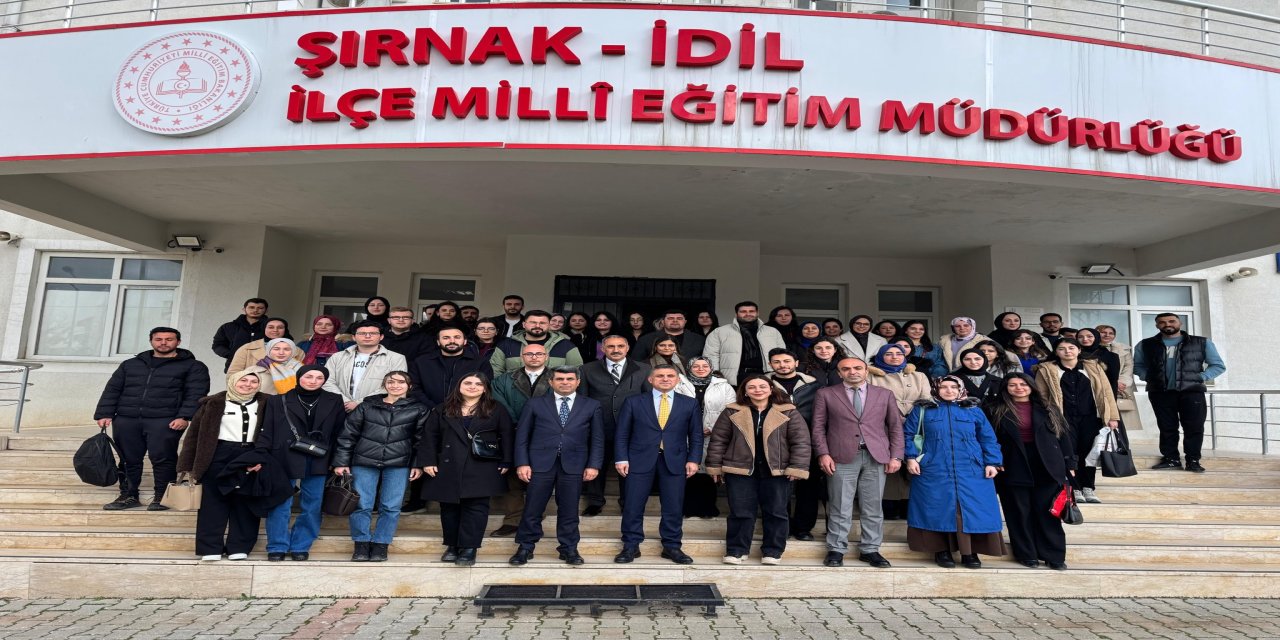 İdil’de Yeni Atanan Öğretmenlerle Buluşma Gerçekleştirildi