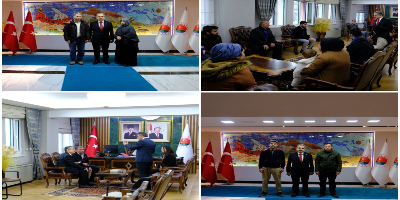 Şırnak Valiliği’nde "Açık Kapı" Mesaisi: Vali Ekici Vatandaşları Dinledi