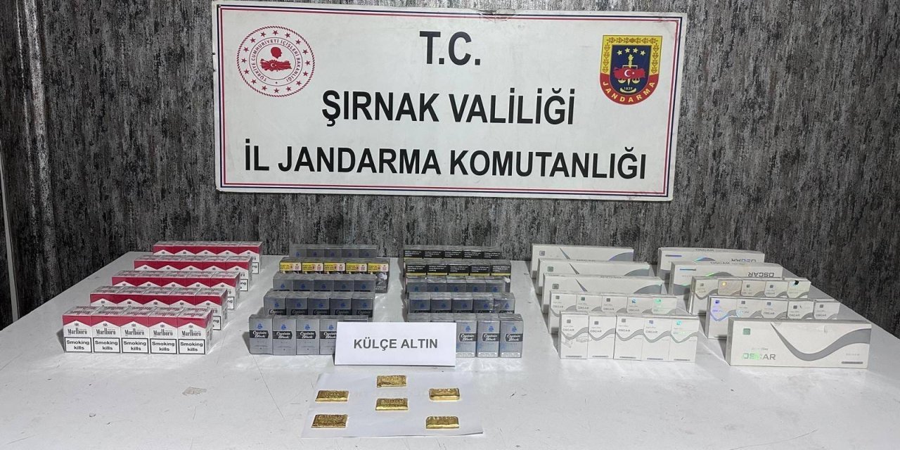 Şırnak’ta Jandarmadan Büyük Operasyon: 26,9 Milyon TL’lik Kaçak Ele Geçirildi