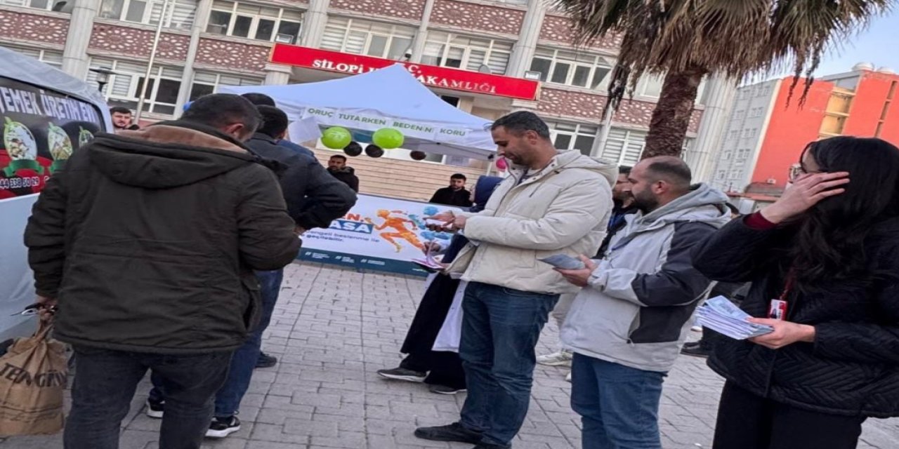 Şırnak'ta İftar Çadırında Sağlık Seferberliği