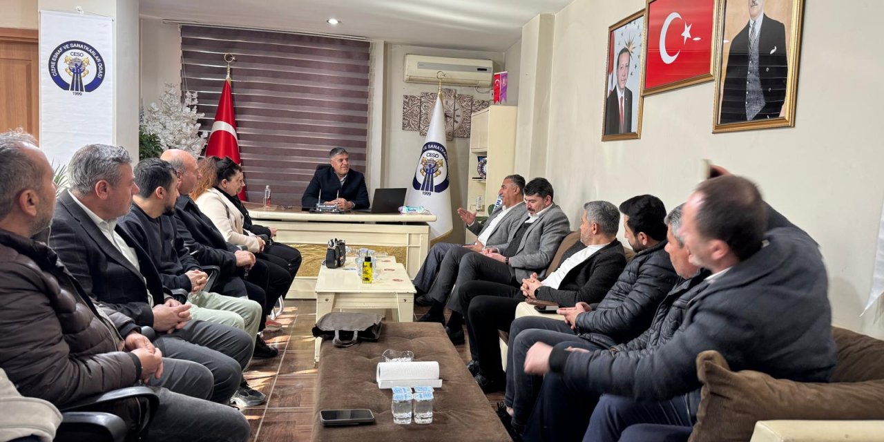 Sağlık-Sen Şırnak Şubesi’nden Cizre ESO’ya anlamlı ziyaret