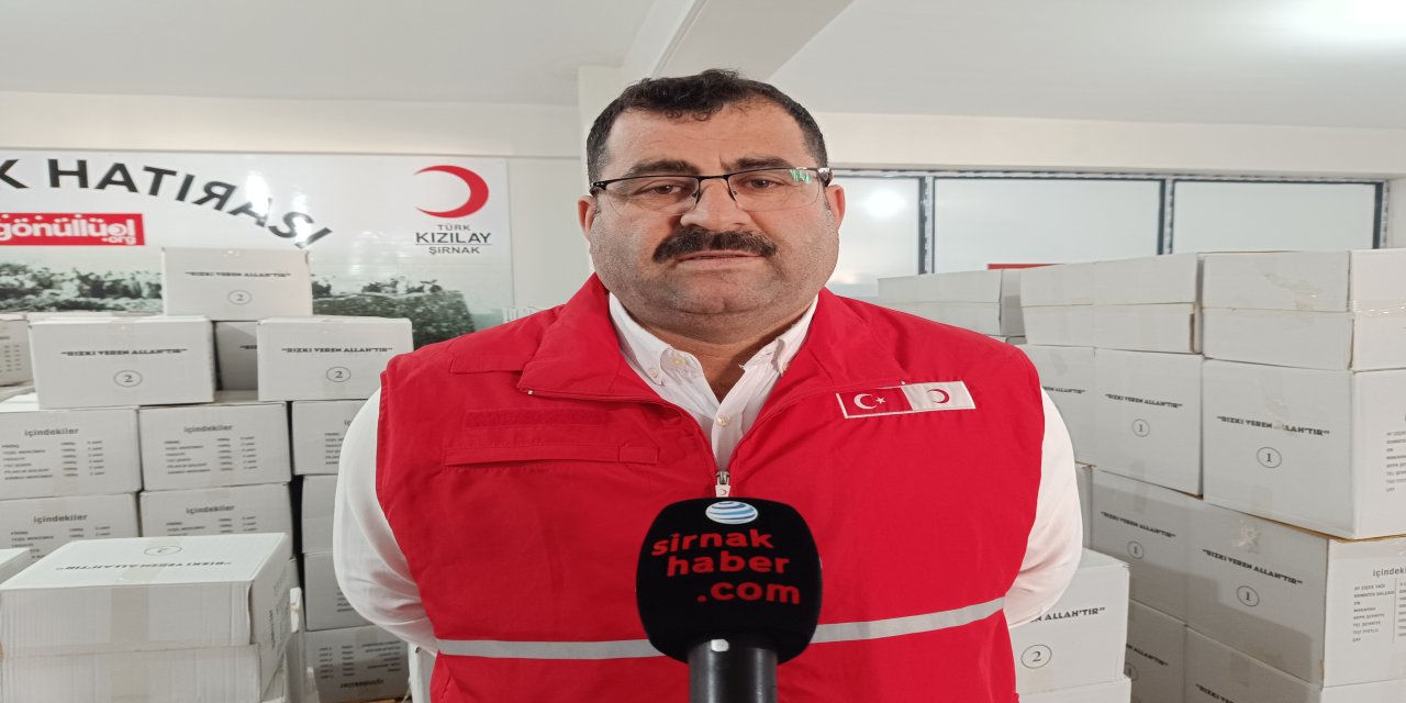 Türk Kızılay Şırnak İl Merkezi’nden Dev Yardım Paketi: Nakdi Destek, Gıda Kolisi ve İftar Dağıtımı