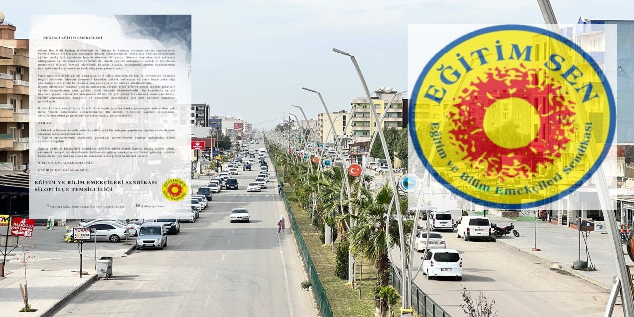 Silopi’de Eğitim Emekçilerine Yönelik Banka Promosyonu Açıklaması