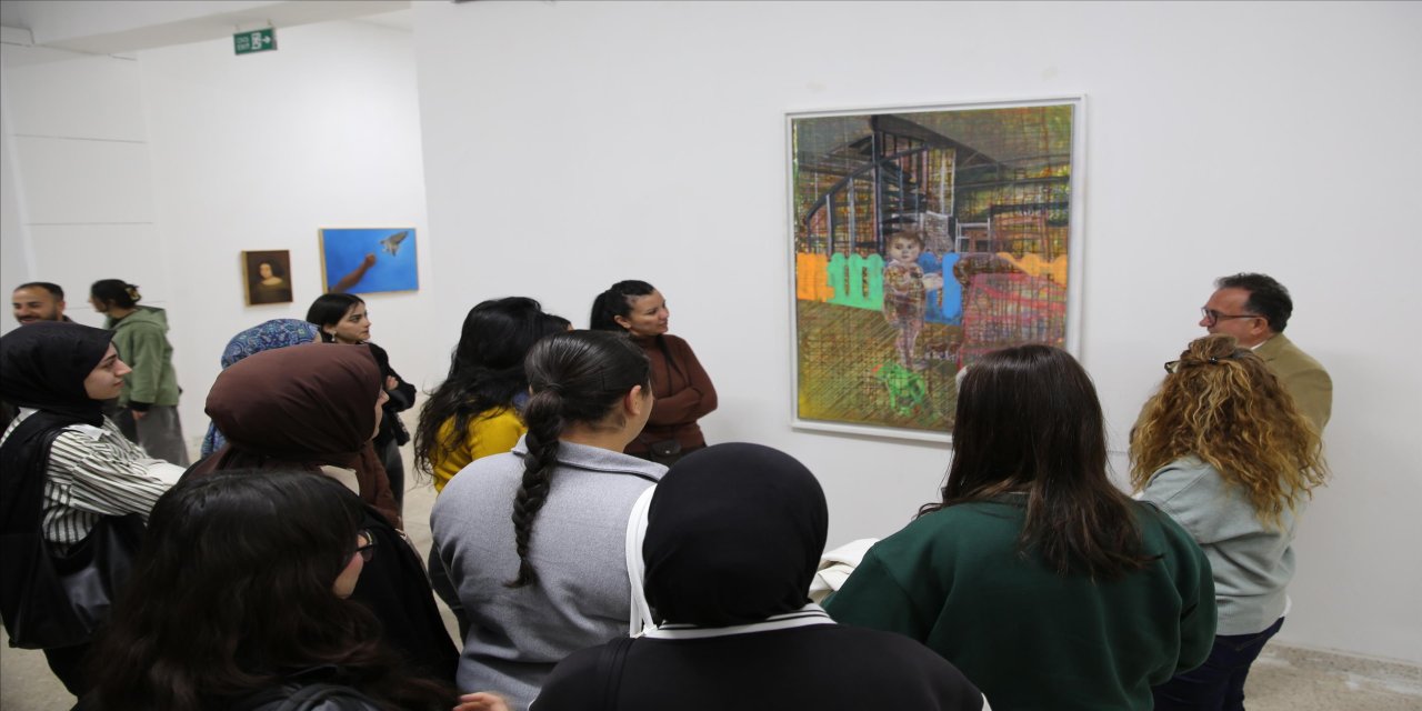 Şırnak Üniversitesi’nde 8 Mart’a Özel Karma Resim Sergisi Açıldı