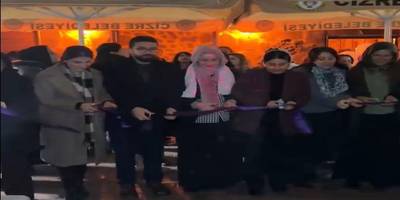 Cizre’de Kadınlara Özel Atölye Salonu Açıldı