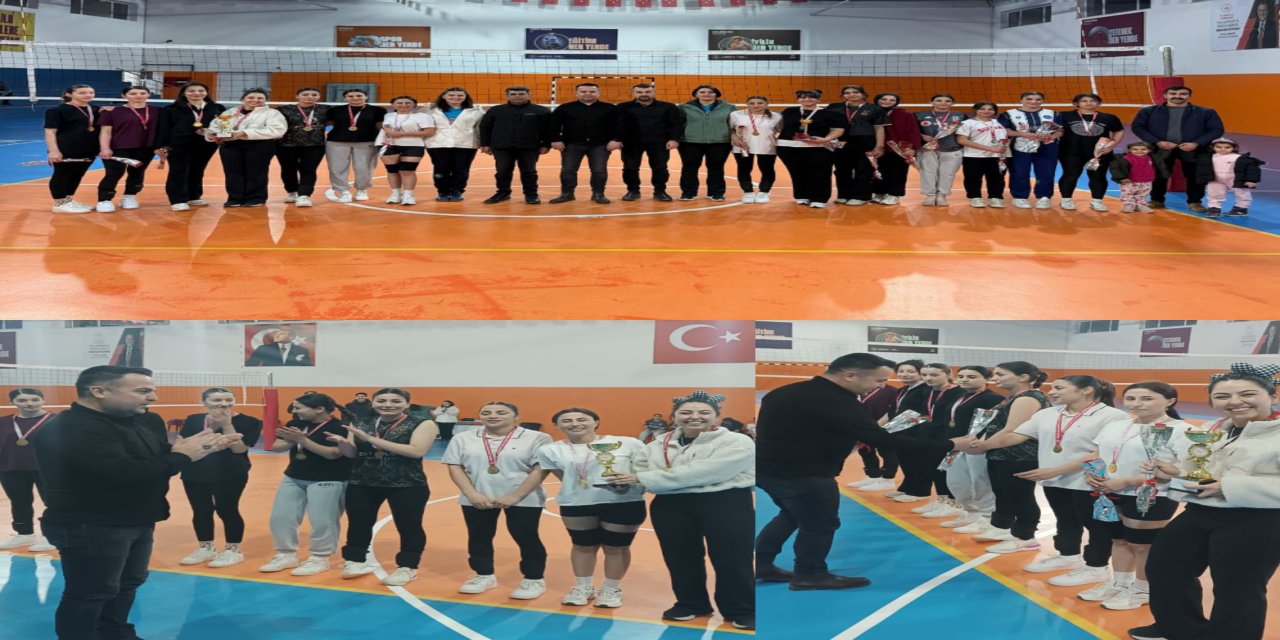 İdil’de Kadınlar Voleybol Turnuvasında Buluştu