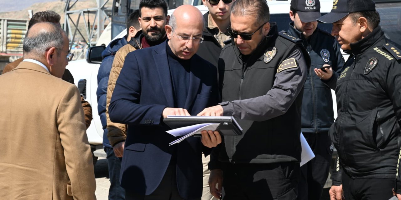 Cizre’de nevruz öncesi güvenlik hazırlığı: Emniyet müdürü sahada