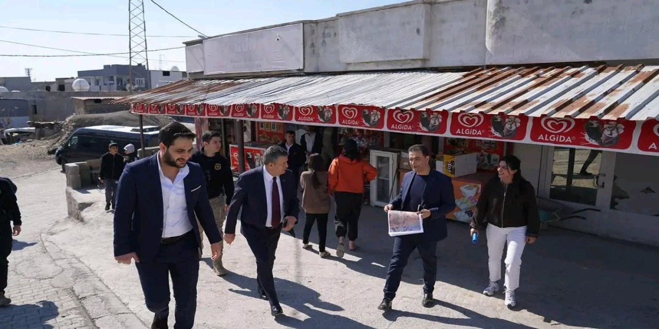 Şırnak’ta yeni yerleşim alanları için saha incelemesi