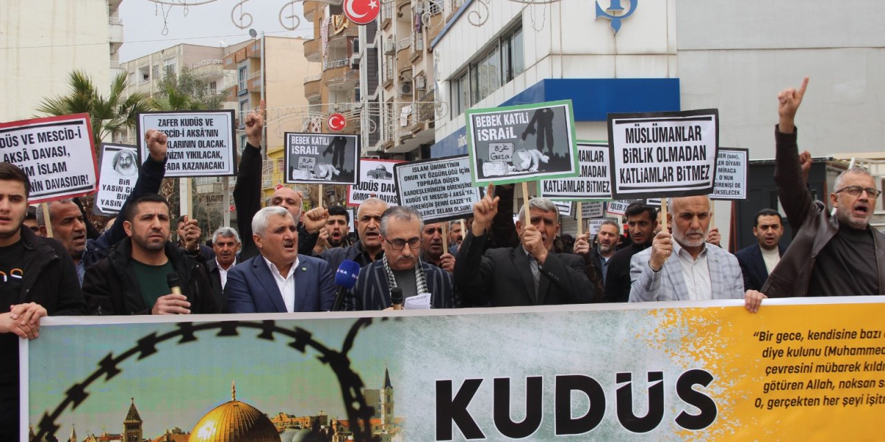 Cizre’de "Dünya Kudüs Günü" Açıklaması: "Kudüs Özgürleşmeden Dünyaya Huzur Gelmez"