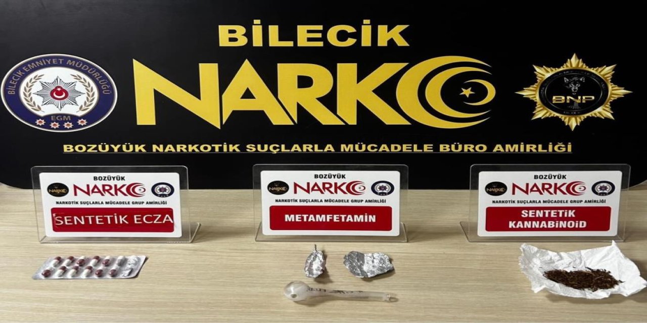 Bilecik'te uyuşturucu operasyonu: 1 şüpheli yakalandı