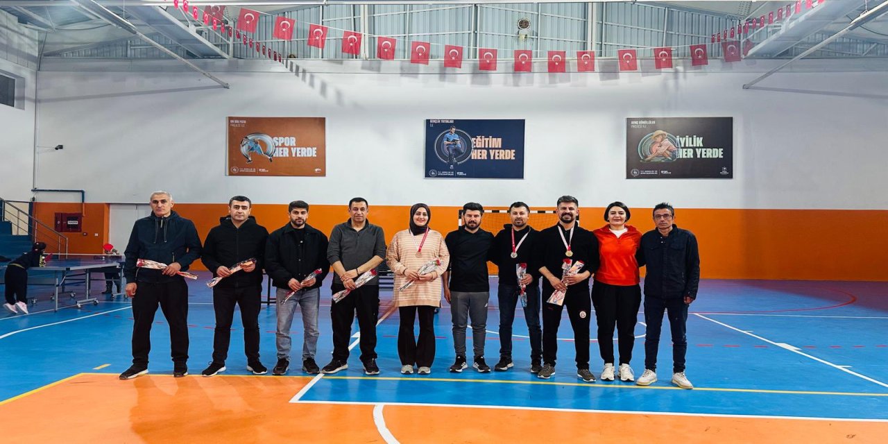 Şırnak’ta 14 Mart Tıp Bayramı’na Özel Masa Tenisi Turnuvası
