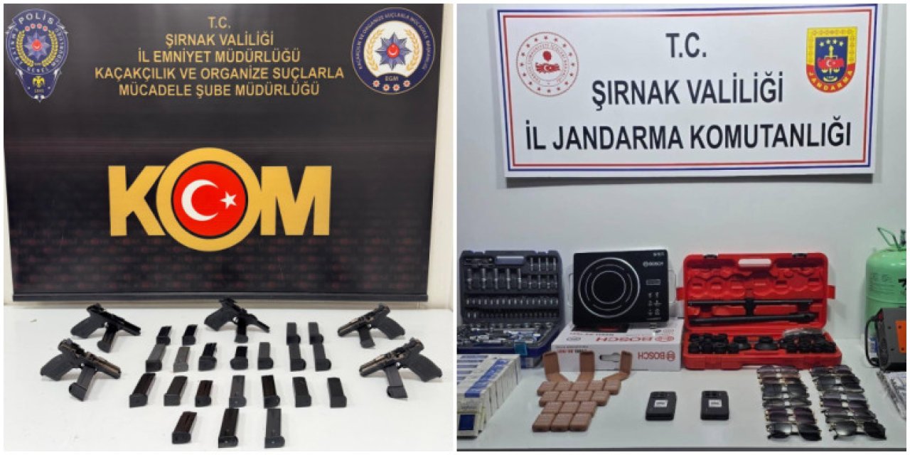 Şırnak’ta Kaçakçılık ve Uyuşturucu Operasyonları: 239 Şüpheliye İşlem