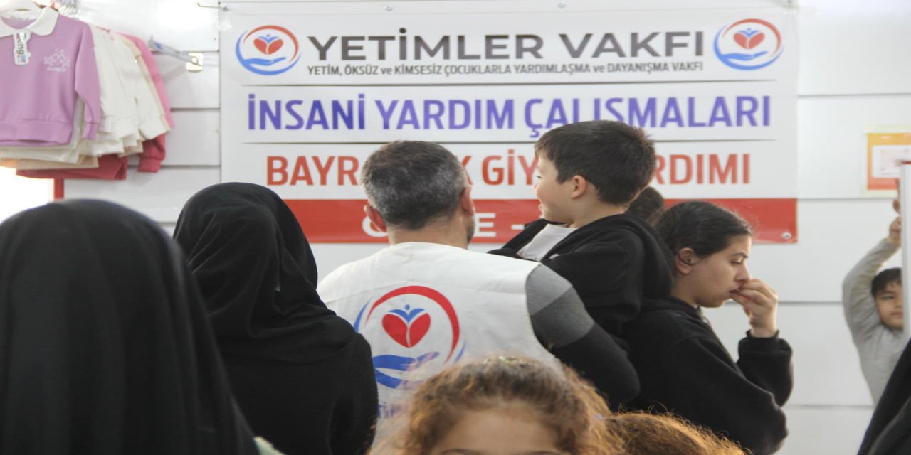 Cizre Yetimler Vakfı, Yetim ve Öksüzleri unutmadı bayramlıklarını hediye etti