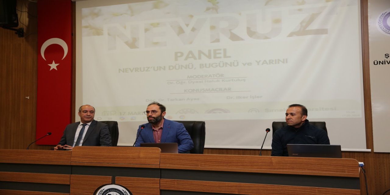 Şırnak’ta “Nevruz’un Dünü, Bugünü ve Yarını” paneli