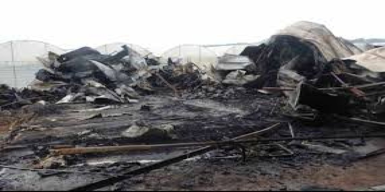 Antalya'da Sera Yangını faciası: 7 Aylık Hamile kadın ve 5 çocuğu hayatını kaybetti