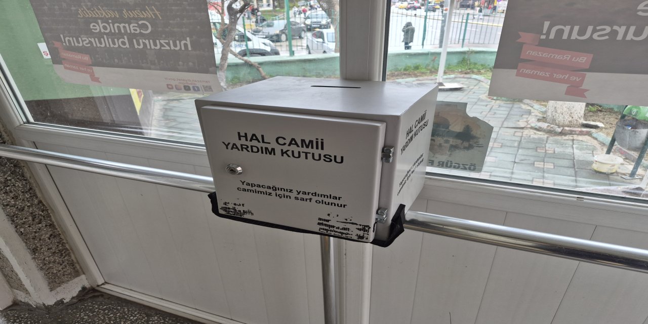 Ramazan bayramında camide hırsızlık: Sadaka kutusunu hedef aldılar