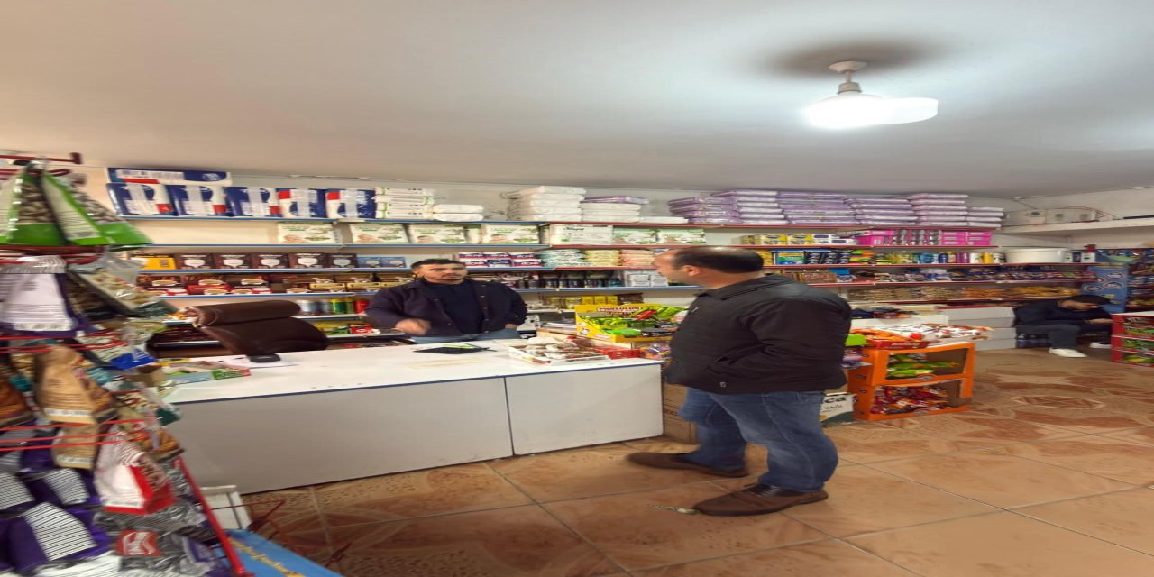 Kasrik’te Zarar Gören Esnafa Destek Ziyareti