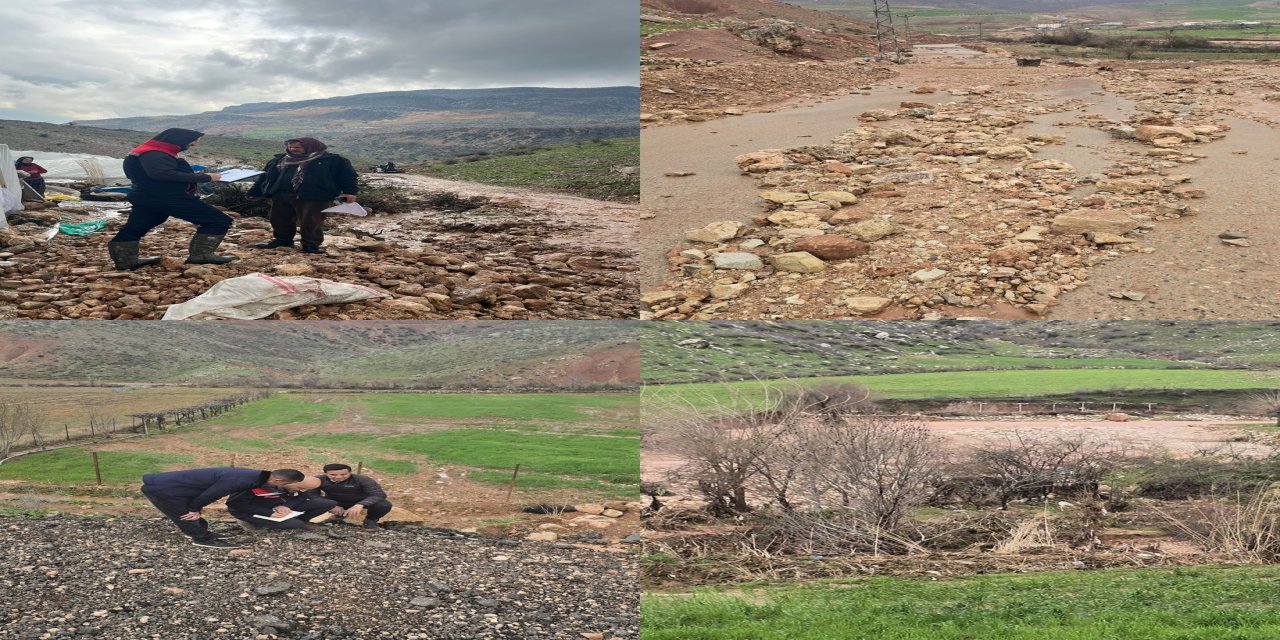 Şırnak Kasrik’te Selin Ardından Hasar Tespit Çalışmaları Sürüyor